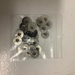 Metal tabs for candles 15mm