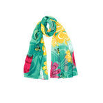 Scarf -  Chiffon “Bees and Blossoms” by Native Origins