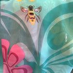 Scarf -  Chiffon “Bees and Blossoms” by Native Origins