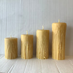 Beeswax Candle - Drip Pillar 5”