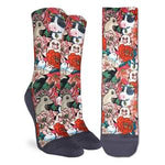 Socks - Floral Farm - Good Luck Socks - Adult