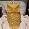 Beeswax Candle - Owl 3WB