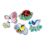 Puzzles - "In the Garden - My First Touch & Feel" - 12 pieces