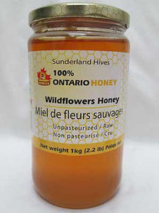 Sunderland Hives Wildflower Honey 1kg