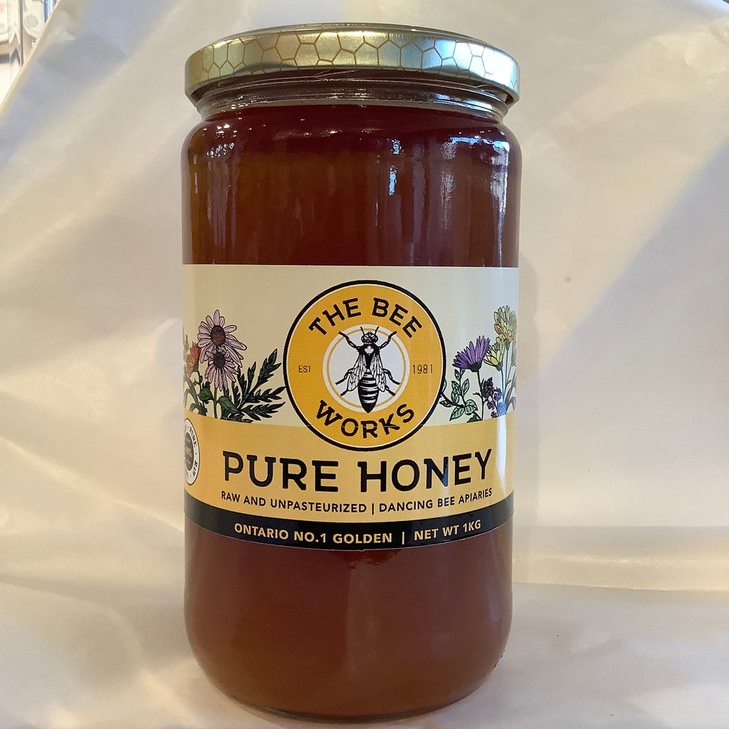 The Bee Works Wildflower RAW Honey 1kg