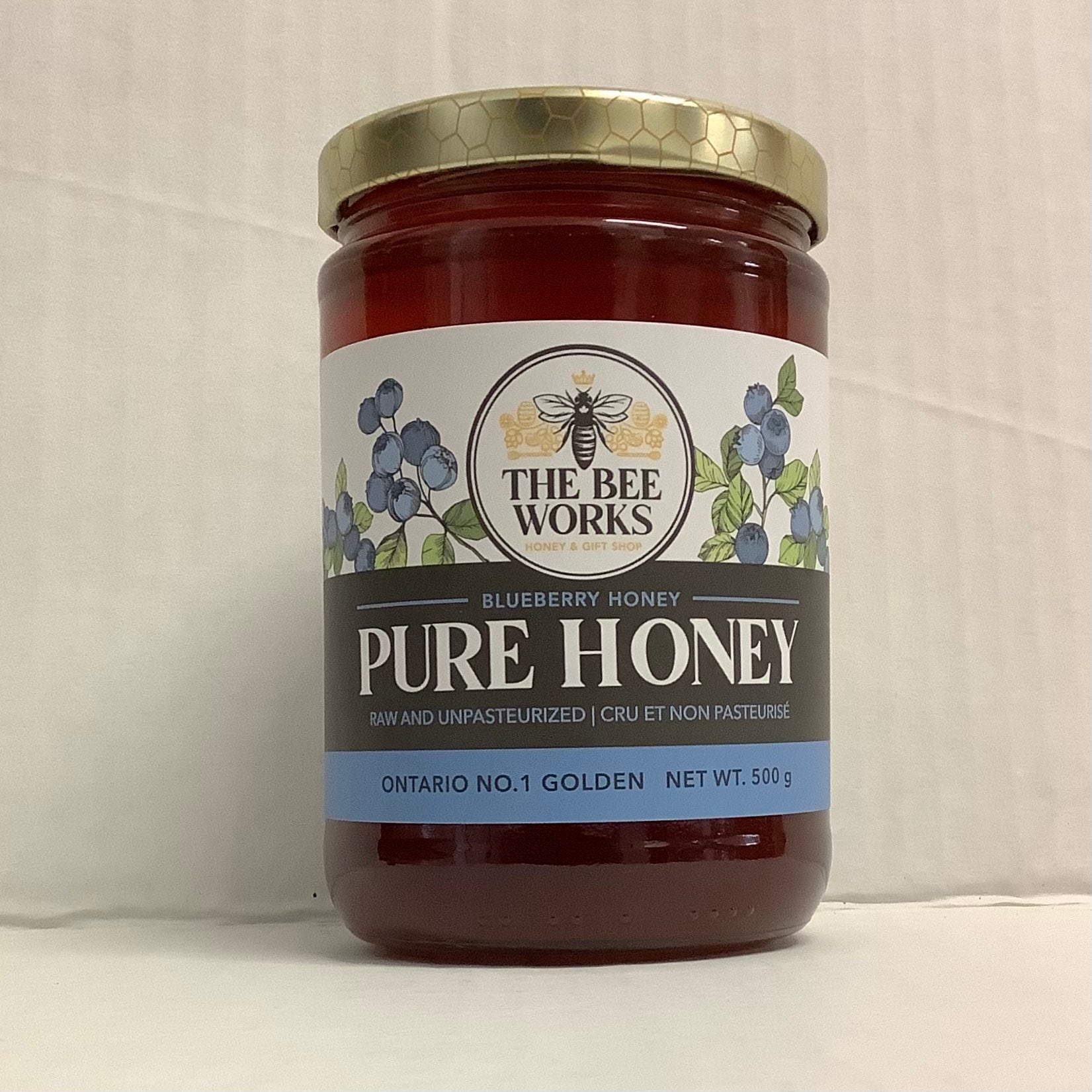 The Bee Works Blueberry Honey 500g