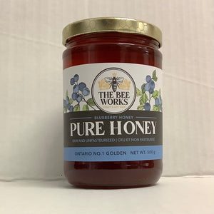 The Bee Works Blueberry Honey 500g
