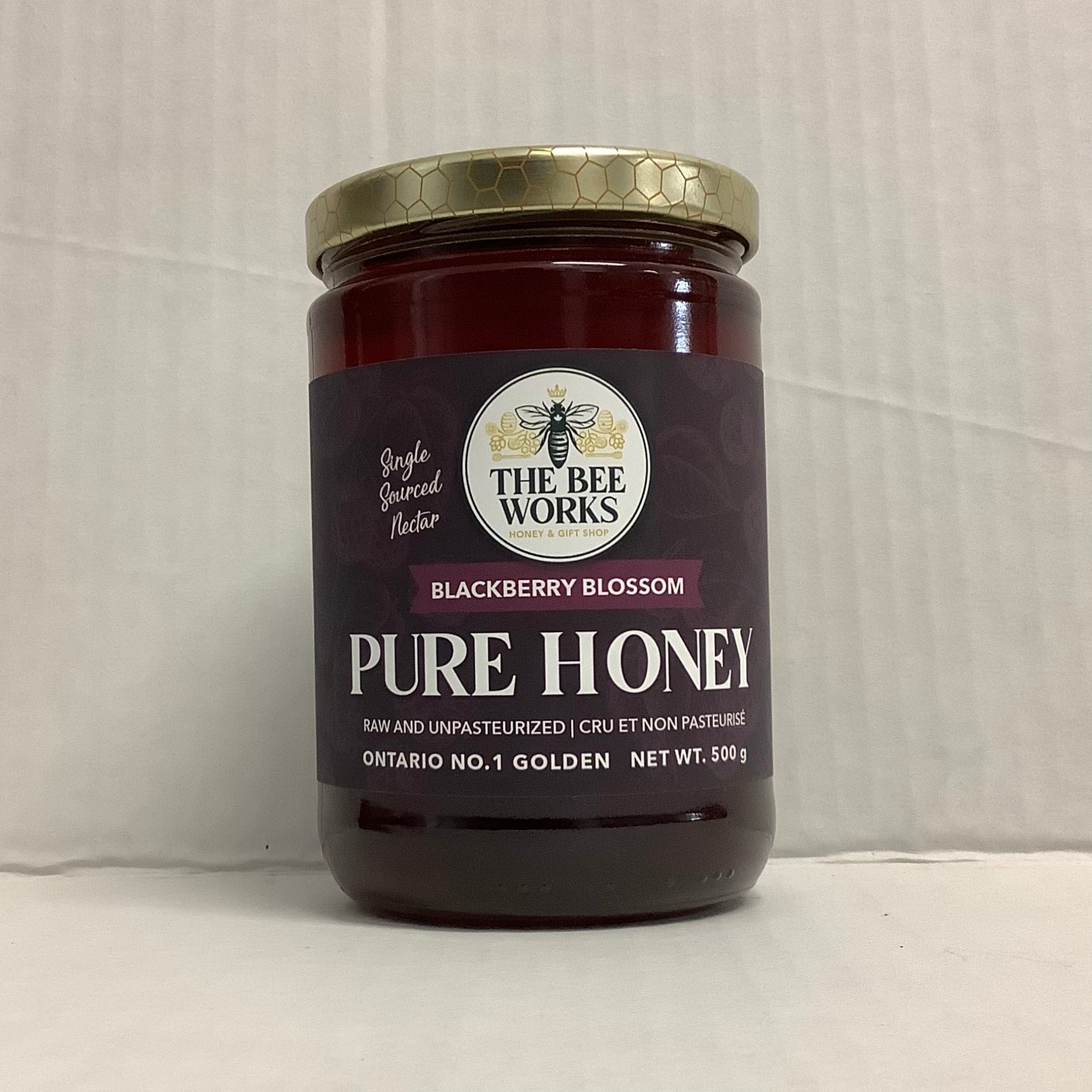 The Bee Works Blackberry Blossom Honey Raw