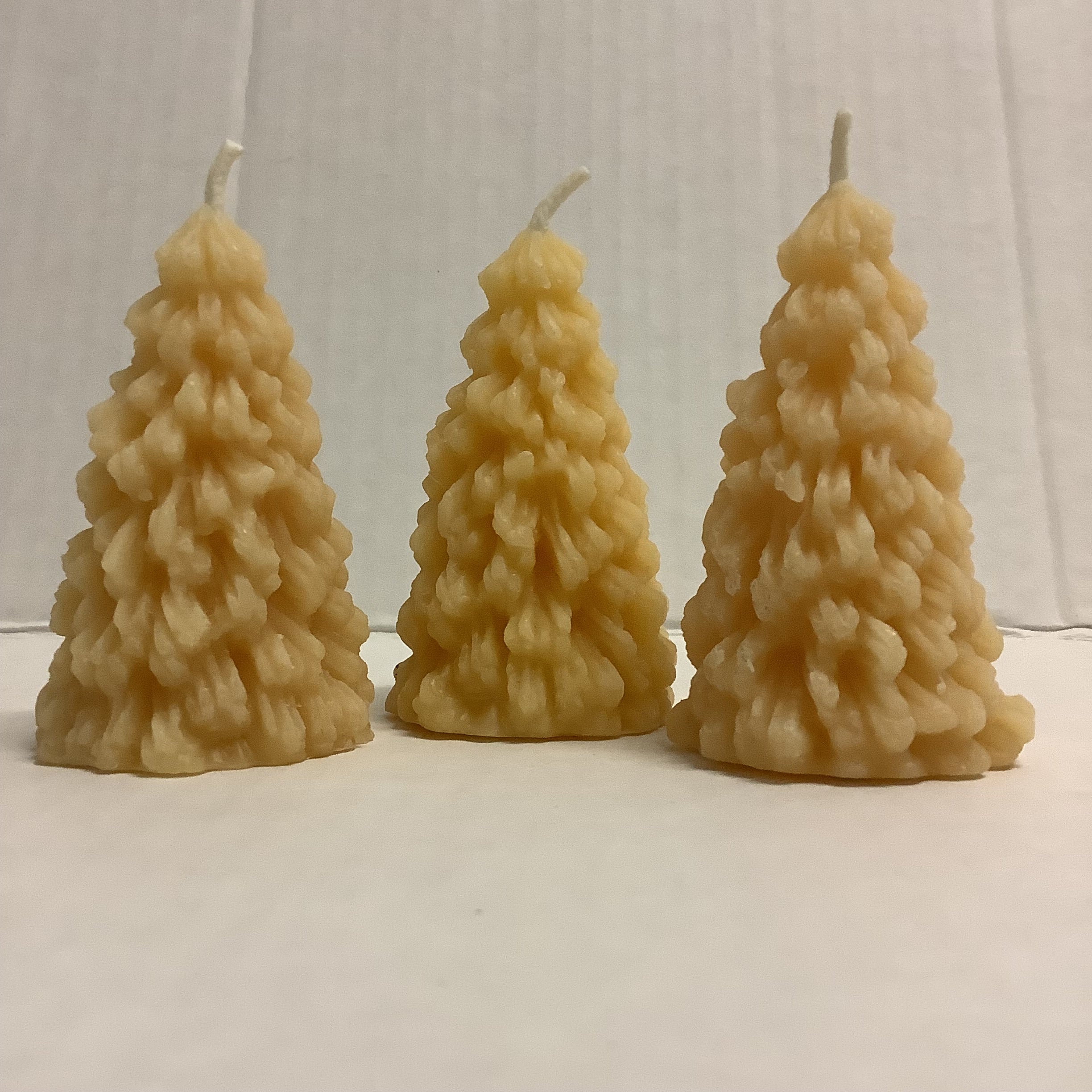 Beeswax Candle - Mini Tree - 3 for $12.95