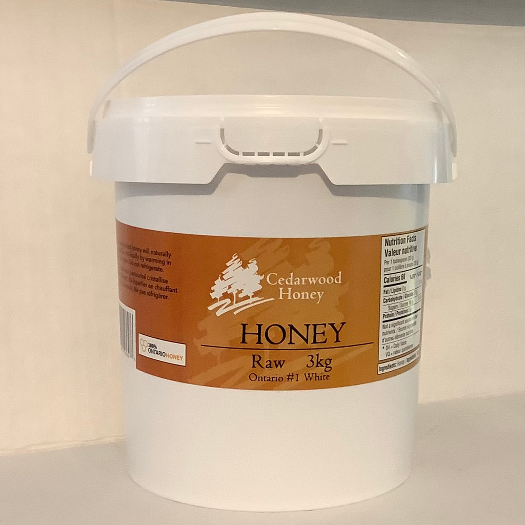 Cedarwood Honey RAW Honey 3kg