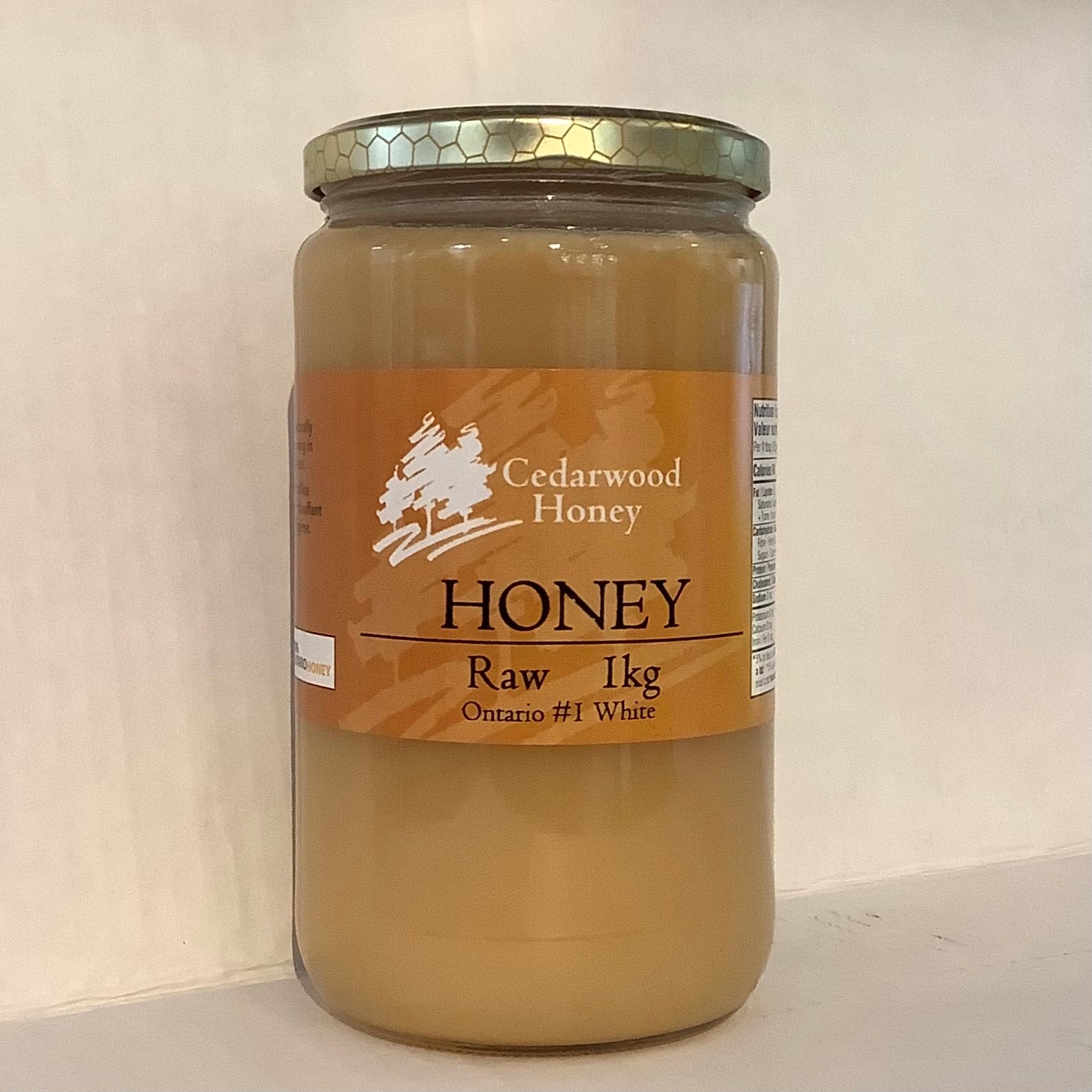 Cedarwood Honey RAW Honey 1kg