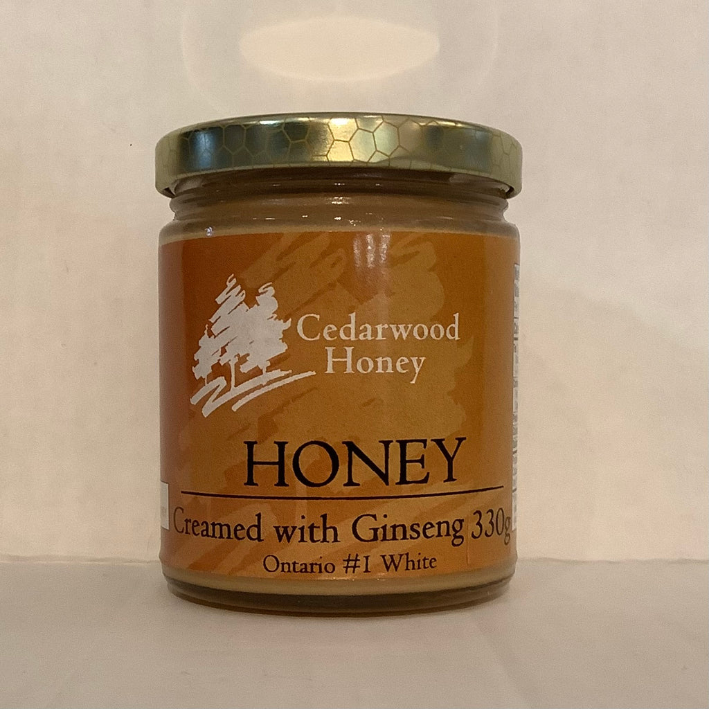 Cedarwood RAW Honey with Ginseng 330g
