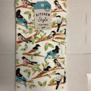 Tea Towel - Velour Western Canadian Birds