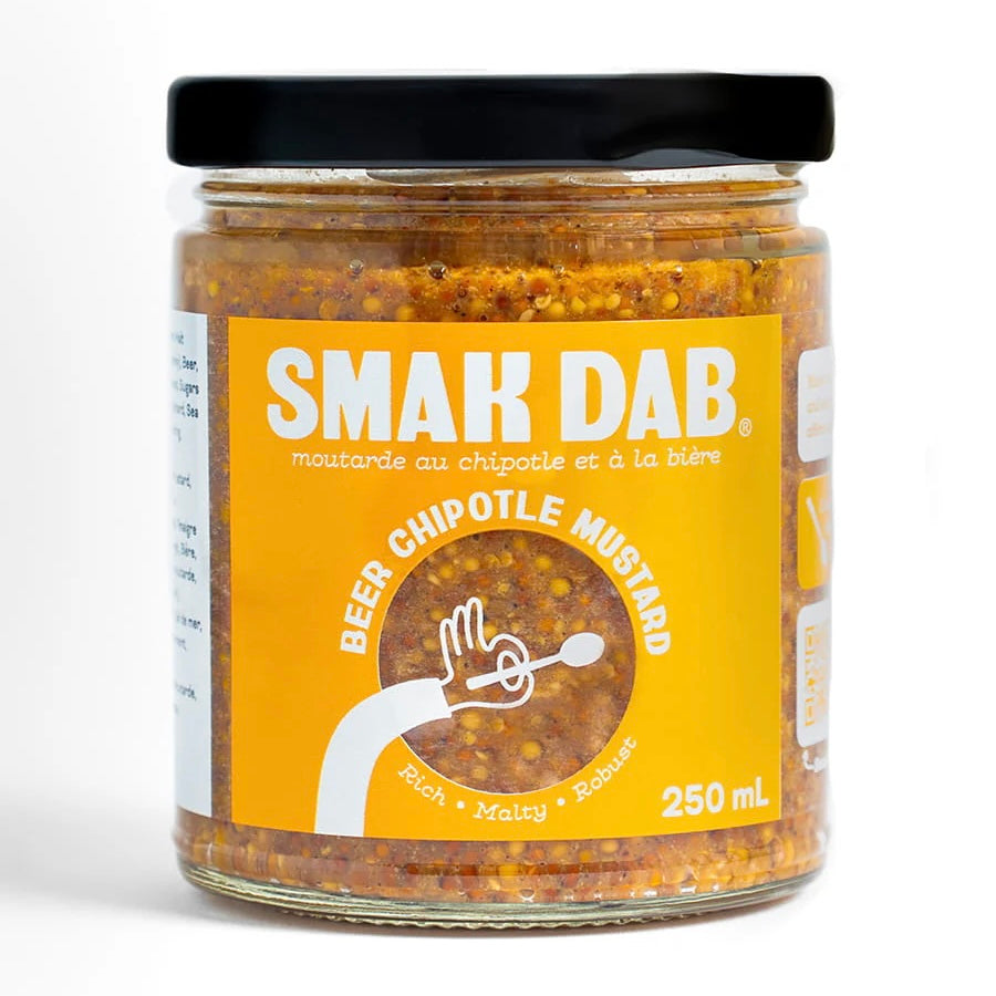 Smak Dab Gourmet Mustard Beer Chipotle