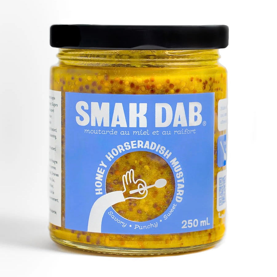 Smak Dab Gourmet Mustard Honey Horseradish