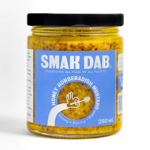 Smak Dab Gourmet Mustard Honey Horseradish