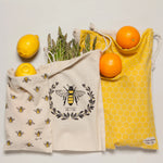 Produce Bags set of 3 - Busy Bee