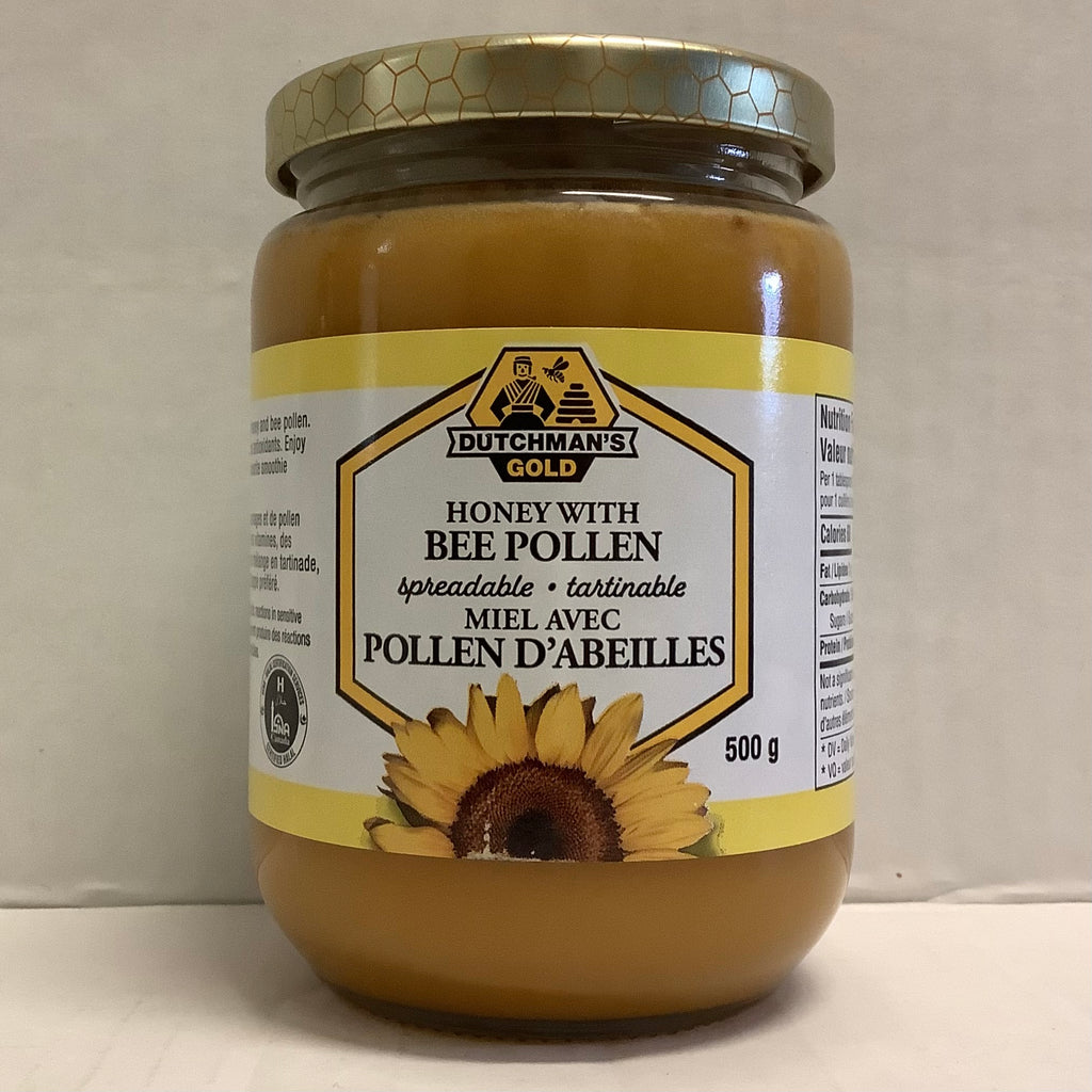 Dutchman's Gold Raw Honey with Bee Pollen