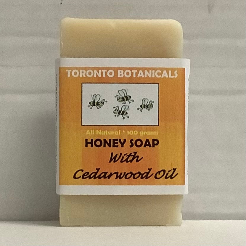 Honey Soap - Cedarwood 5 bars