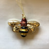 Ornament - Glass Blown Large Bee Ornament