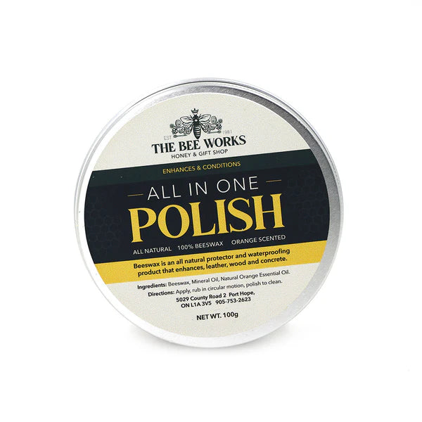 Beeswax Wood and Concrete Furniture Polish