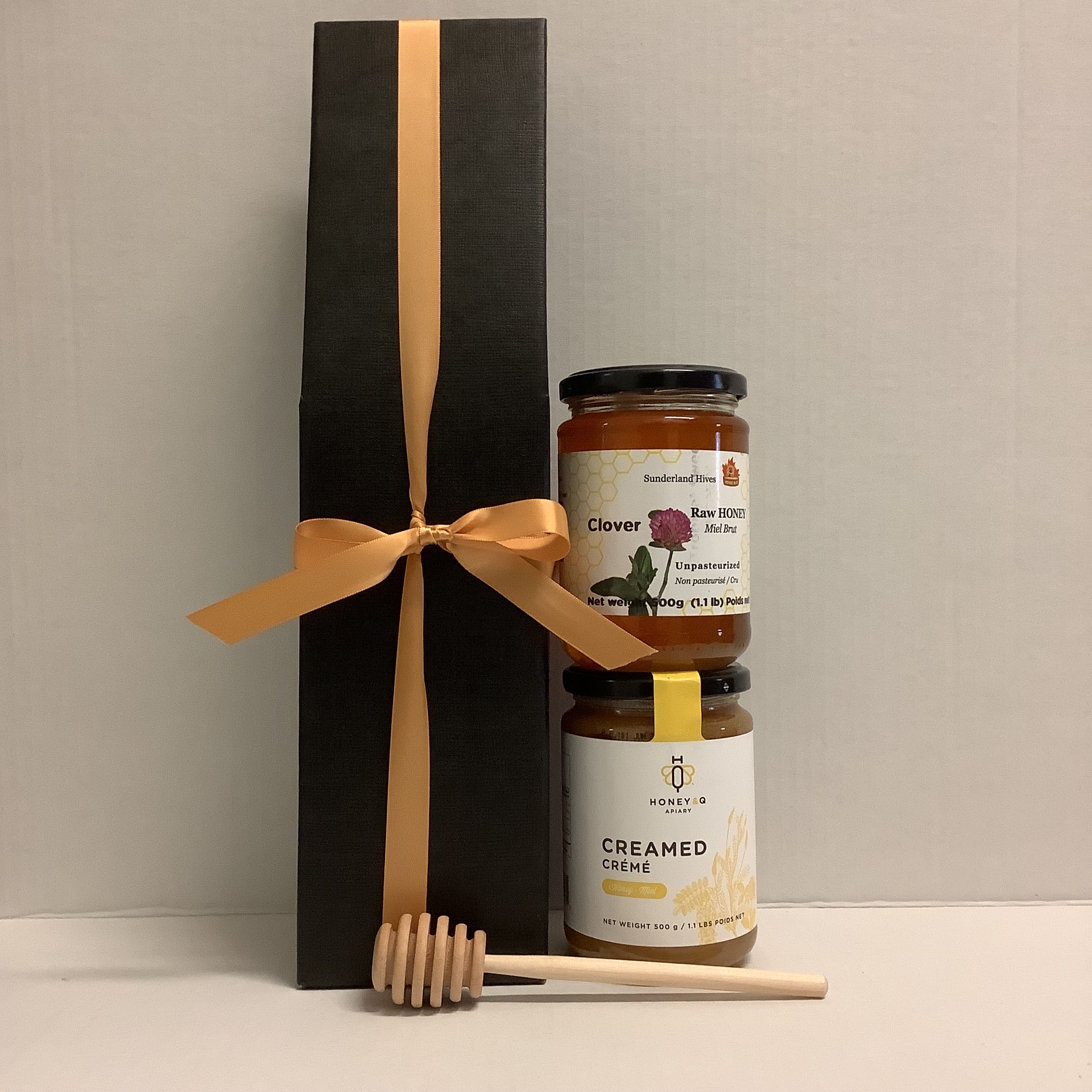 Boxed Honey Gift Set - Black Box