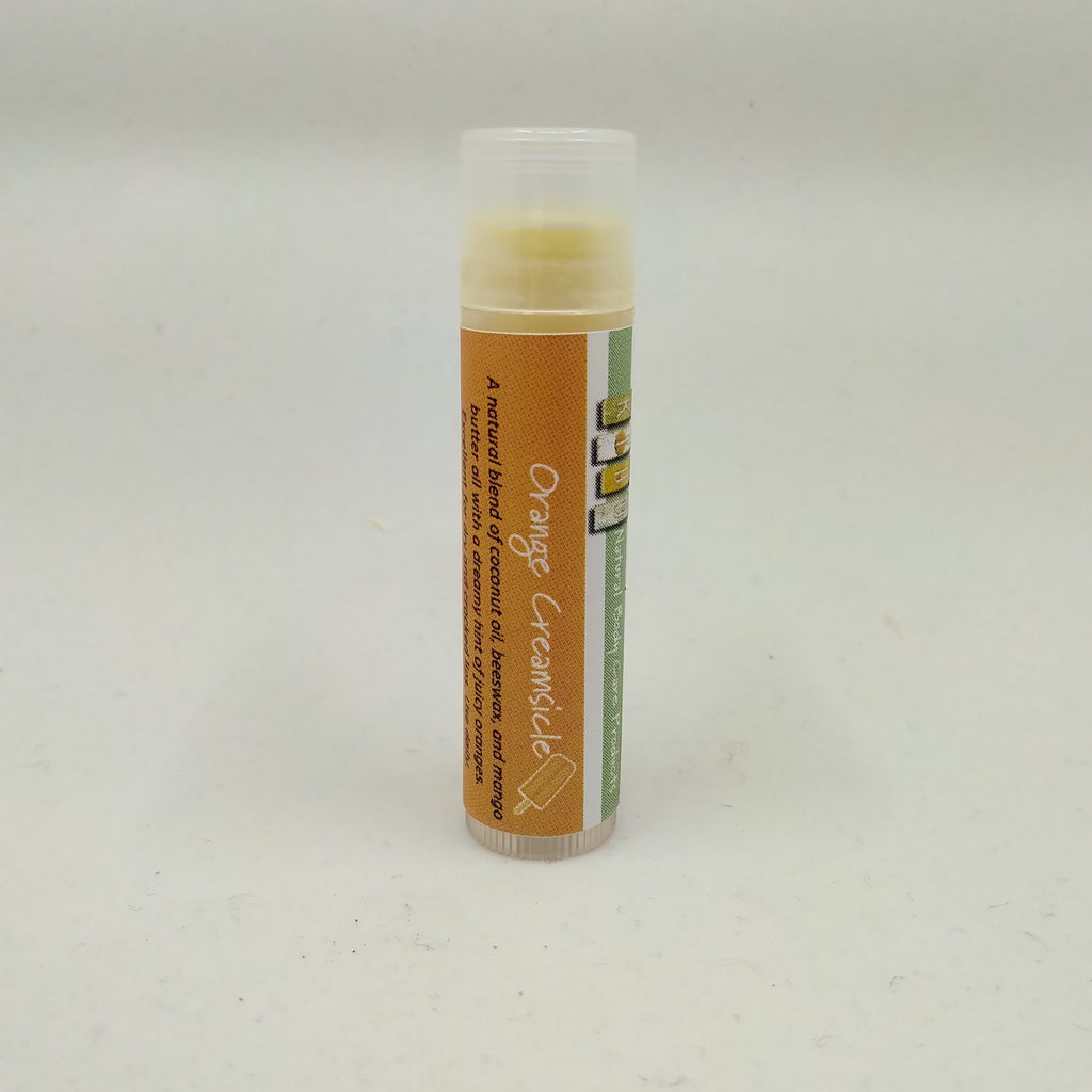 NATURAL Lip Balm, made with Beeswax Orange Creamsicle