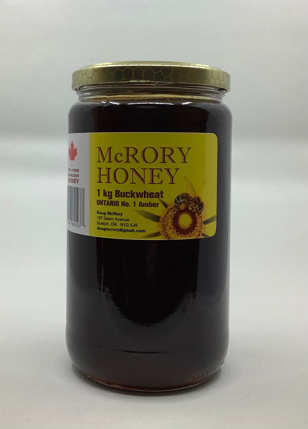 McRory Buckwheat Honey - 1kg