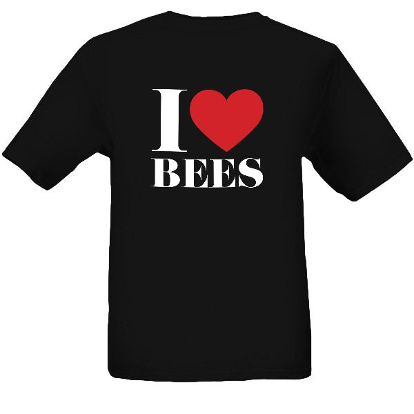 T-shirt - I "Love" Bees Large