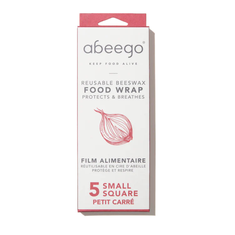 Abeego Reusable Beeswax Food Wrap Small