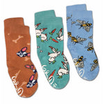 Socks - Bees, Bunnies and Dogs - Good Luck Socks Kids 1-2 yrs