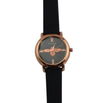 Wrist watch - Ecosse Embossed Bee Black