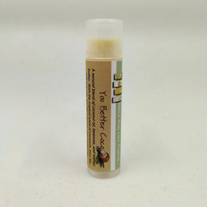 Pack of 2 Lip Balm made with Beeswax Coconut