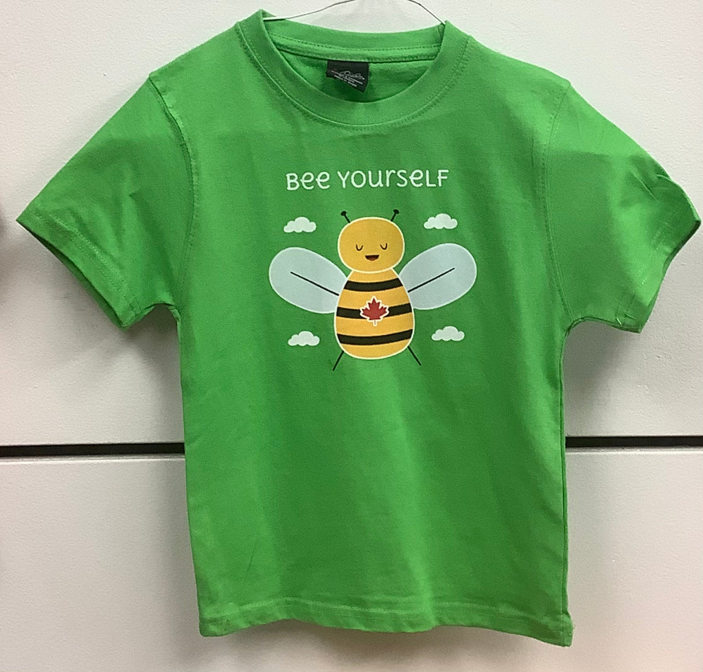 T-Shirt - Bee Yourself Green Size 4