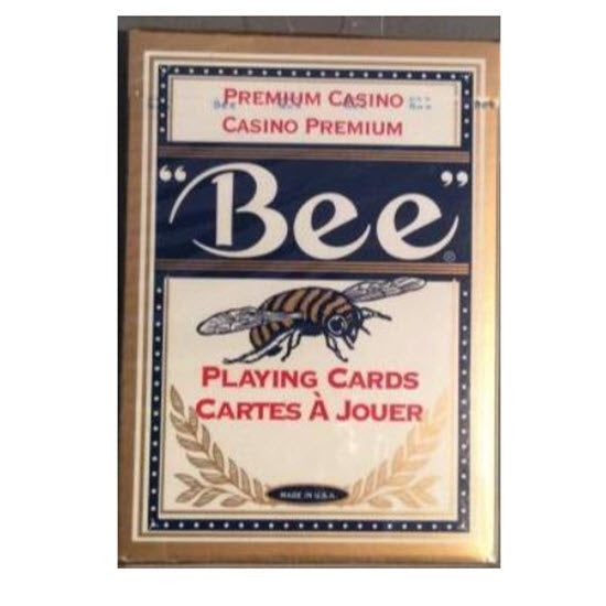 BEE Brand "Official Casino" Playing Cards - Blue