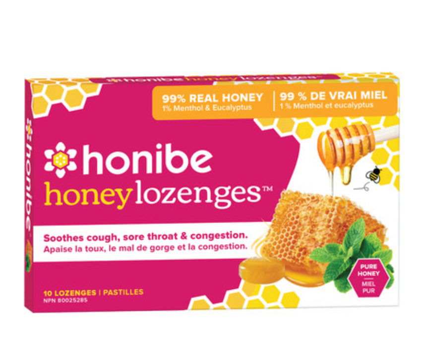 Honibe Honey Lozenges Pure Honey Ontario Honey House