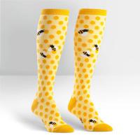 Socks - "Bees Knees" - Adult Knee High