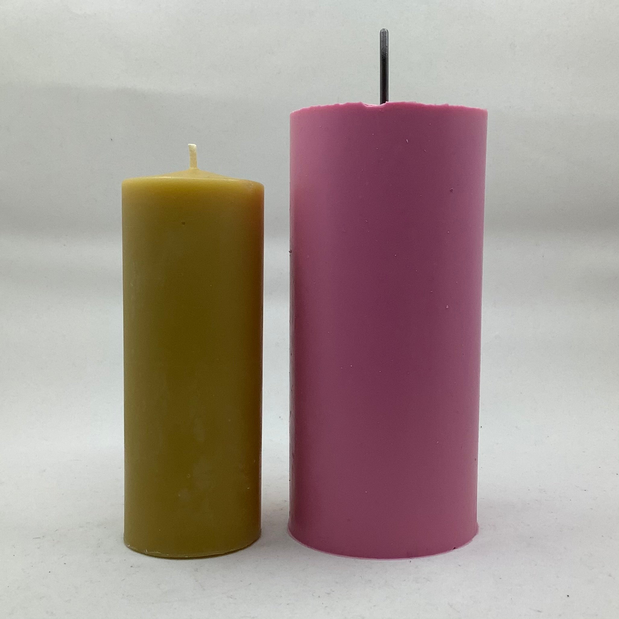 Candle Mould - 2" Smooth Pillar