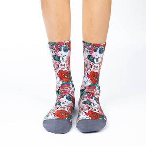 Socks - Floral Farm - Good Luck Socks - Adult