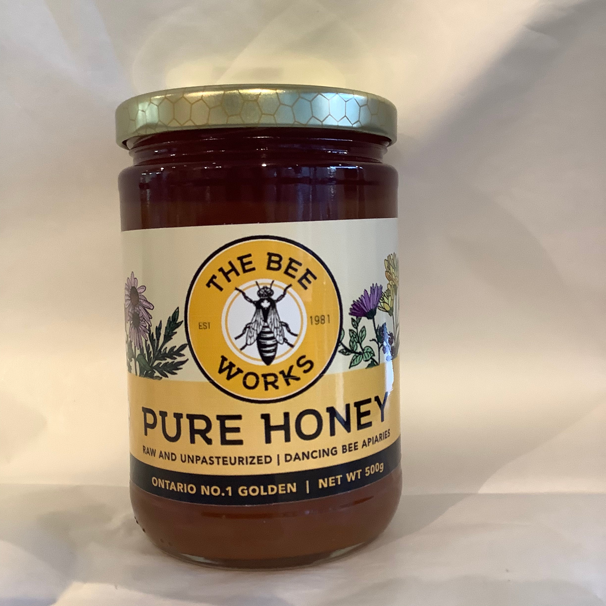 The Bee Works Wildflower RAW Honey - Jars + Bulk Pails