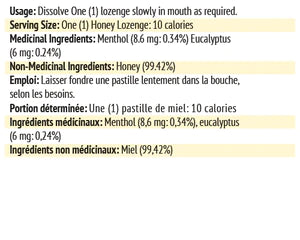 Honibe Honey Lozenges - Pure Honey