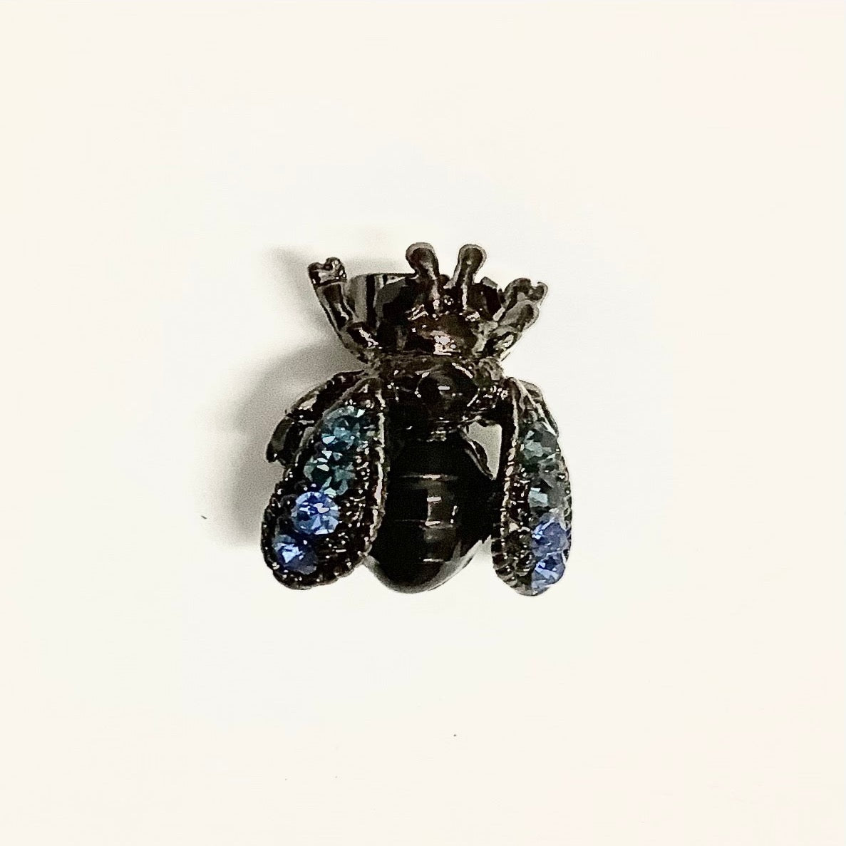 Pin - Mini Bee with Blue Stone Wings