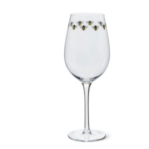 Glassware - Bee Ring Stemmed Wine Glass
