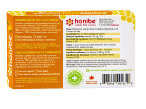 Honibe Honey Lozenges - Orange