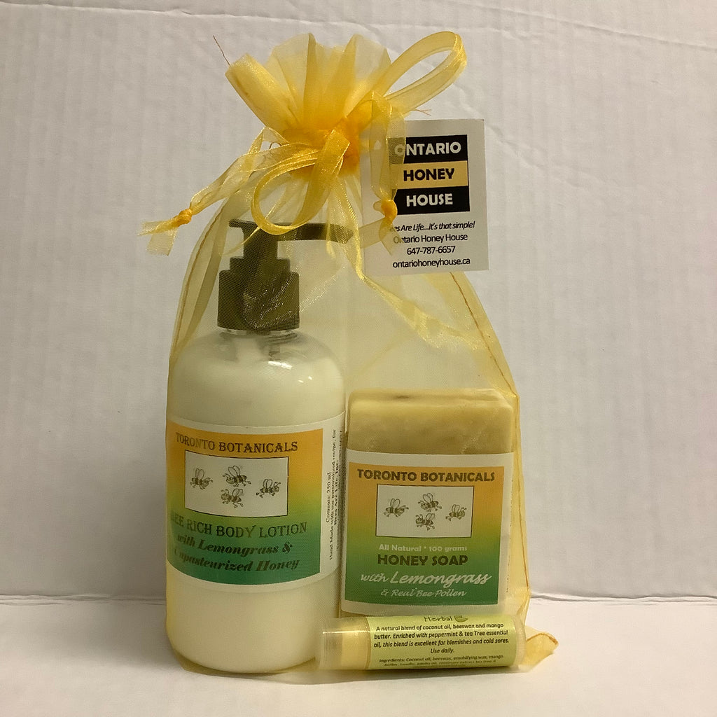 Toronto Botanicals Gift Set - Lemongrass