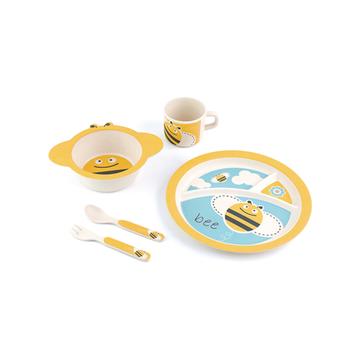 Kids Dinnerware 5pc set - Bee