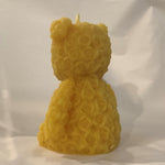 Beeswax Candle - Rosy Bear