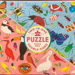 Puzzles - "Bugs & Birds" Two-in-One Double-Sided Puzzle - 100 pieces