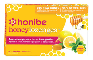 Honibe Honey Lozenges - Lemon