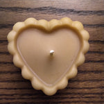 Beeswax Candle - Heart